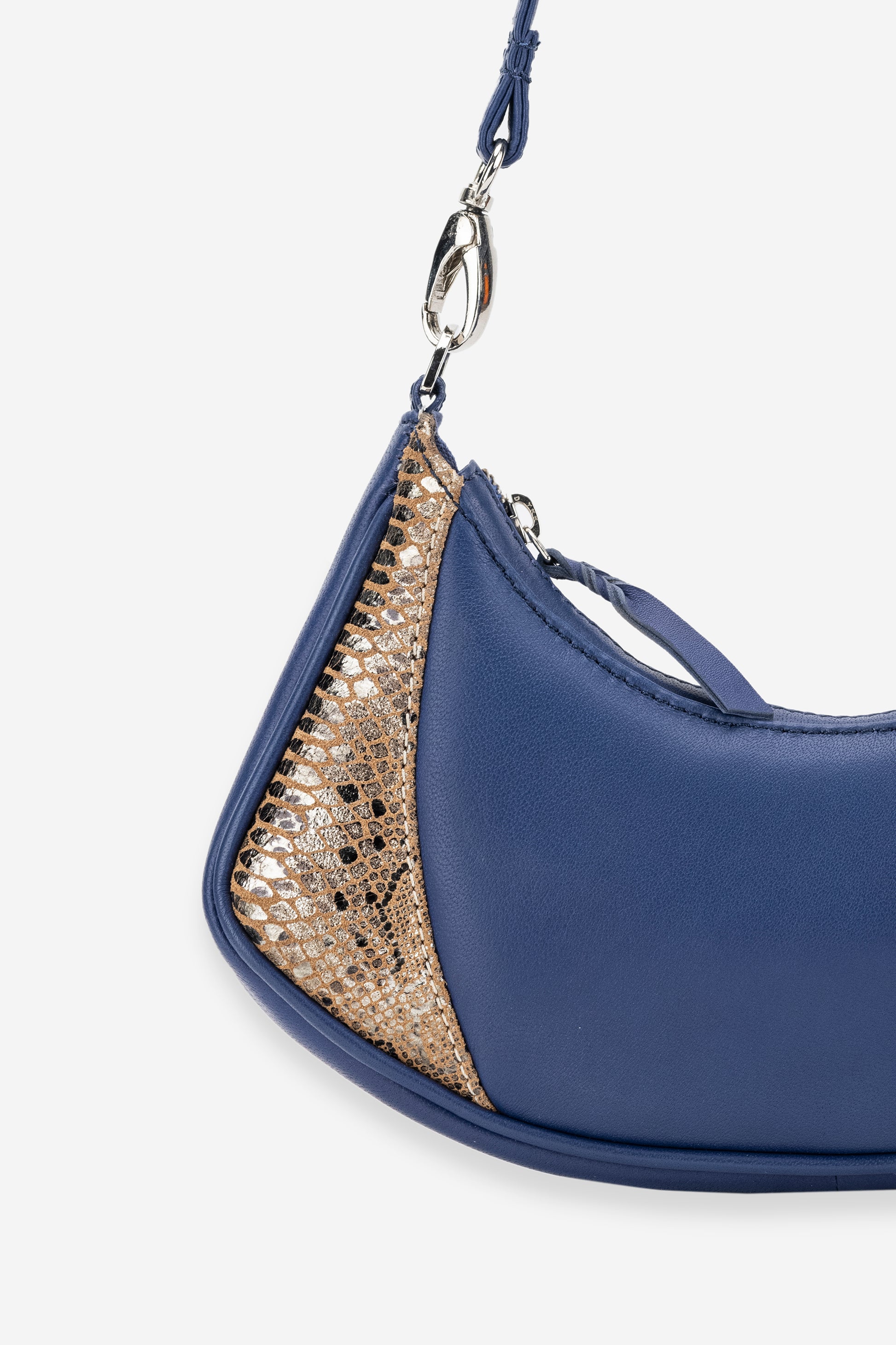 Abelardo Luna Navy Mini Shoulder Bag Abelardo de moda