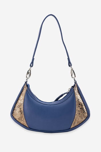 Abelardo Luna Navy Mini Shoulder Bag Abelardo de moda