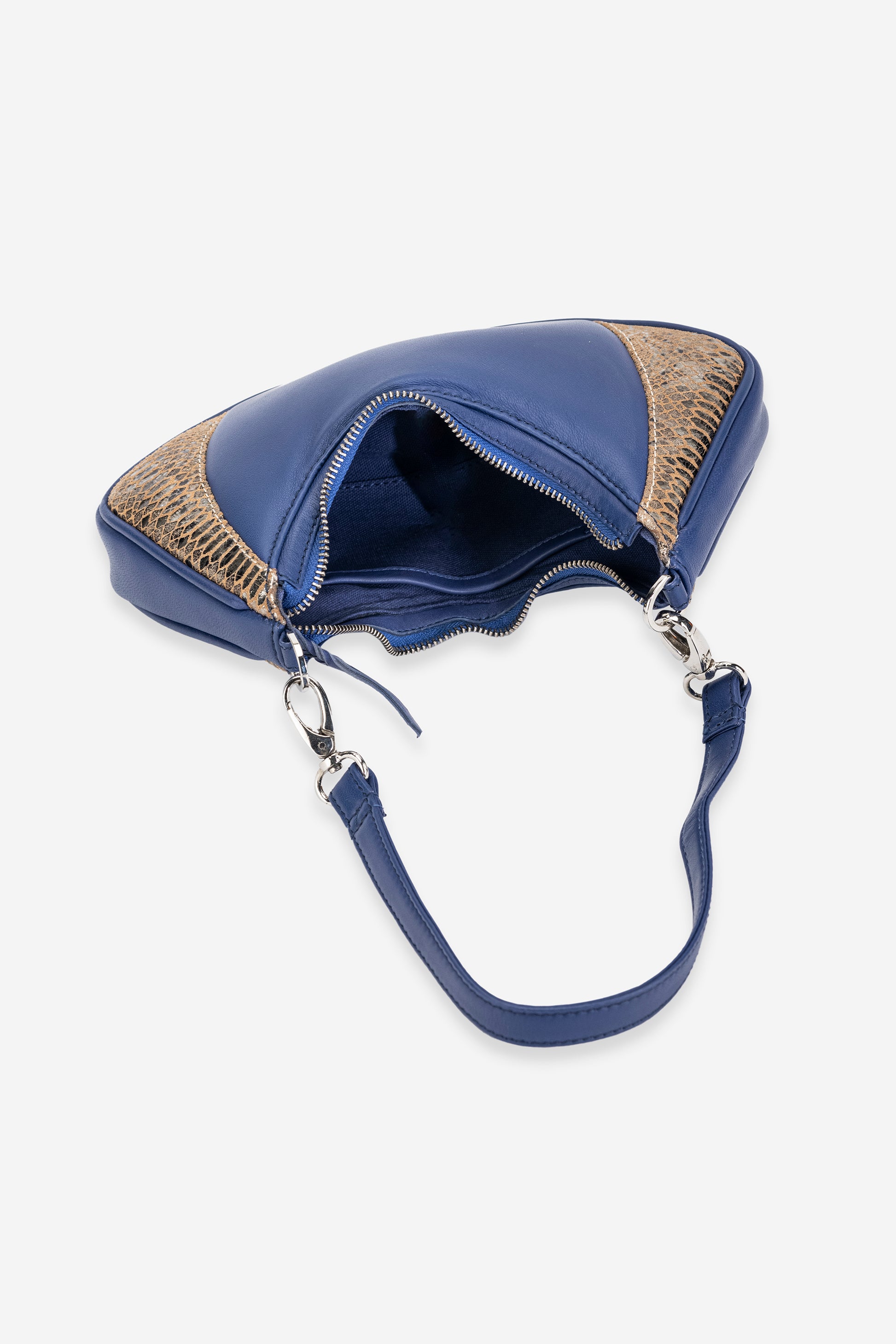 Abelardo Luna Navy Mini Shoulder Bag Abelardo de moda