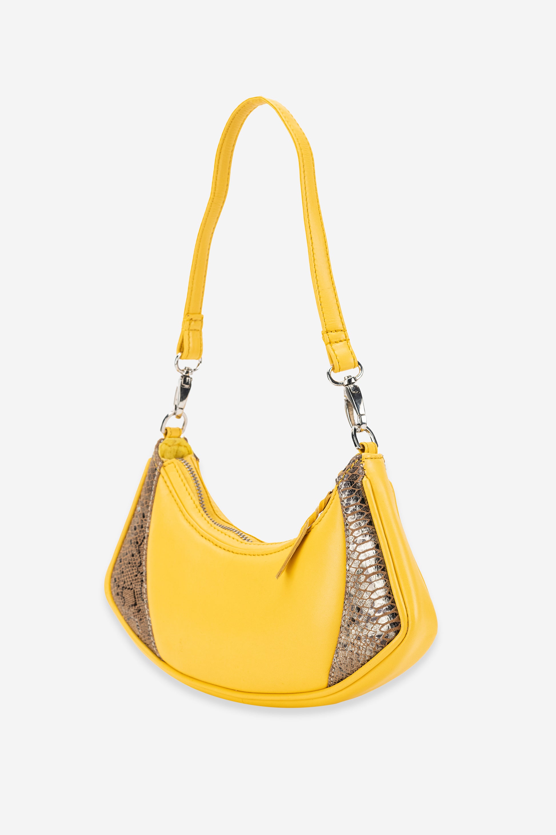 Abelardo Luna Yellow Mini Shoulder Bag Abelardo de moda