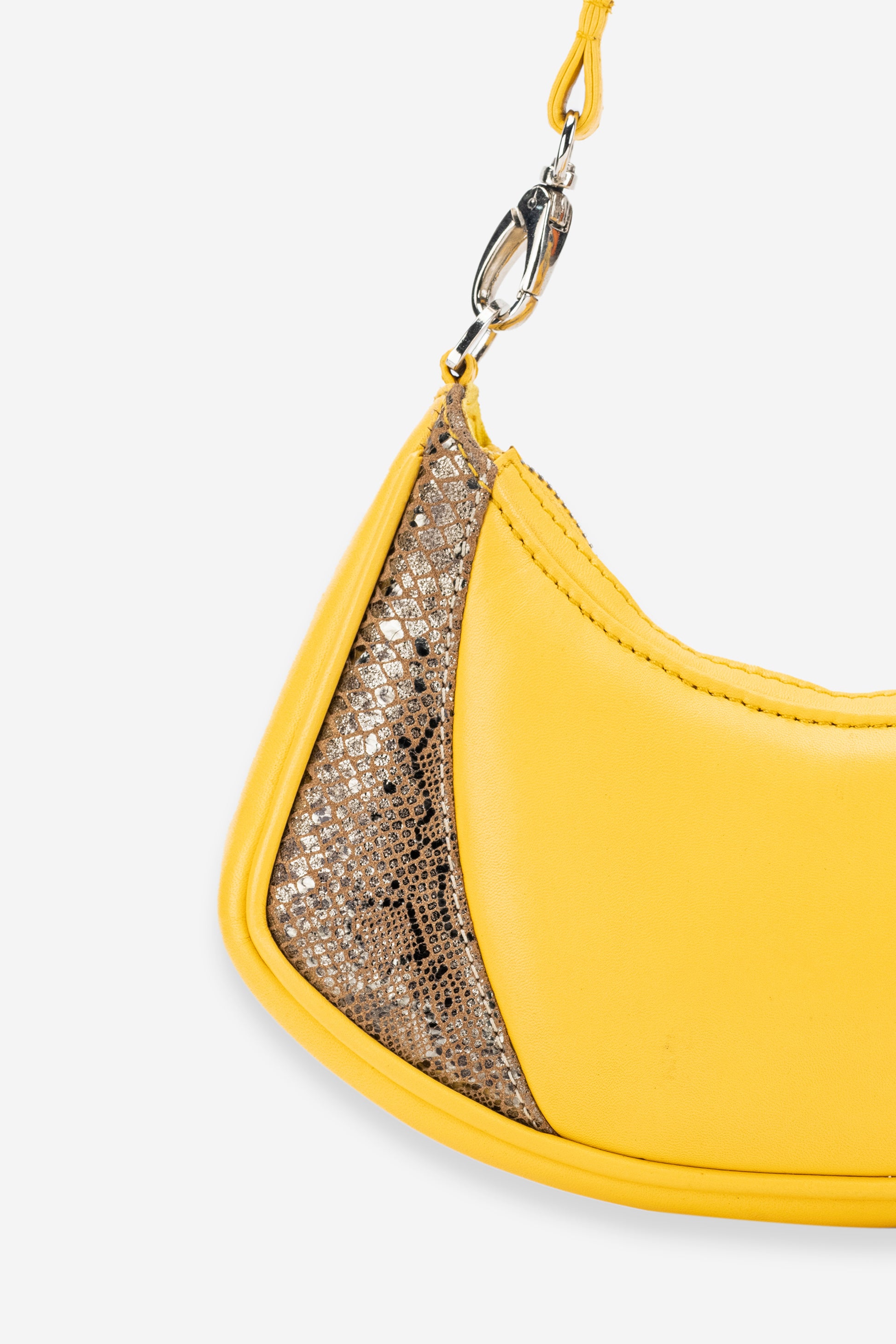 Abelardo Luna Yellow Mini Shoulder Bag Abelardo de moda