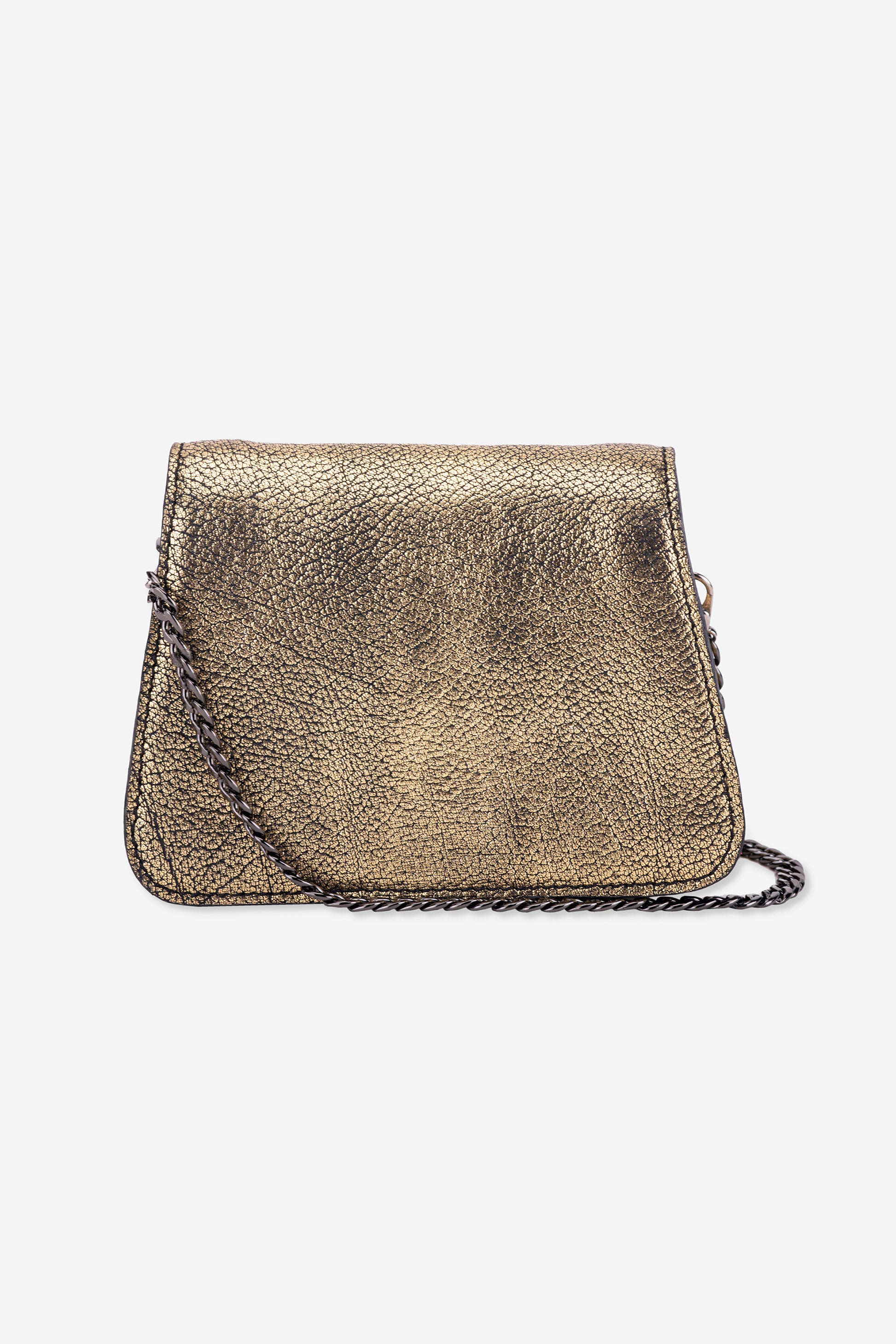 Abelardo Pixi Golden Black Mini Sling Bag Abelardo de moda