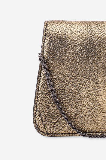 Abelardo Pixi Golden Black Mini Sling Bag Abelardo de moda