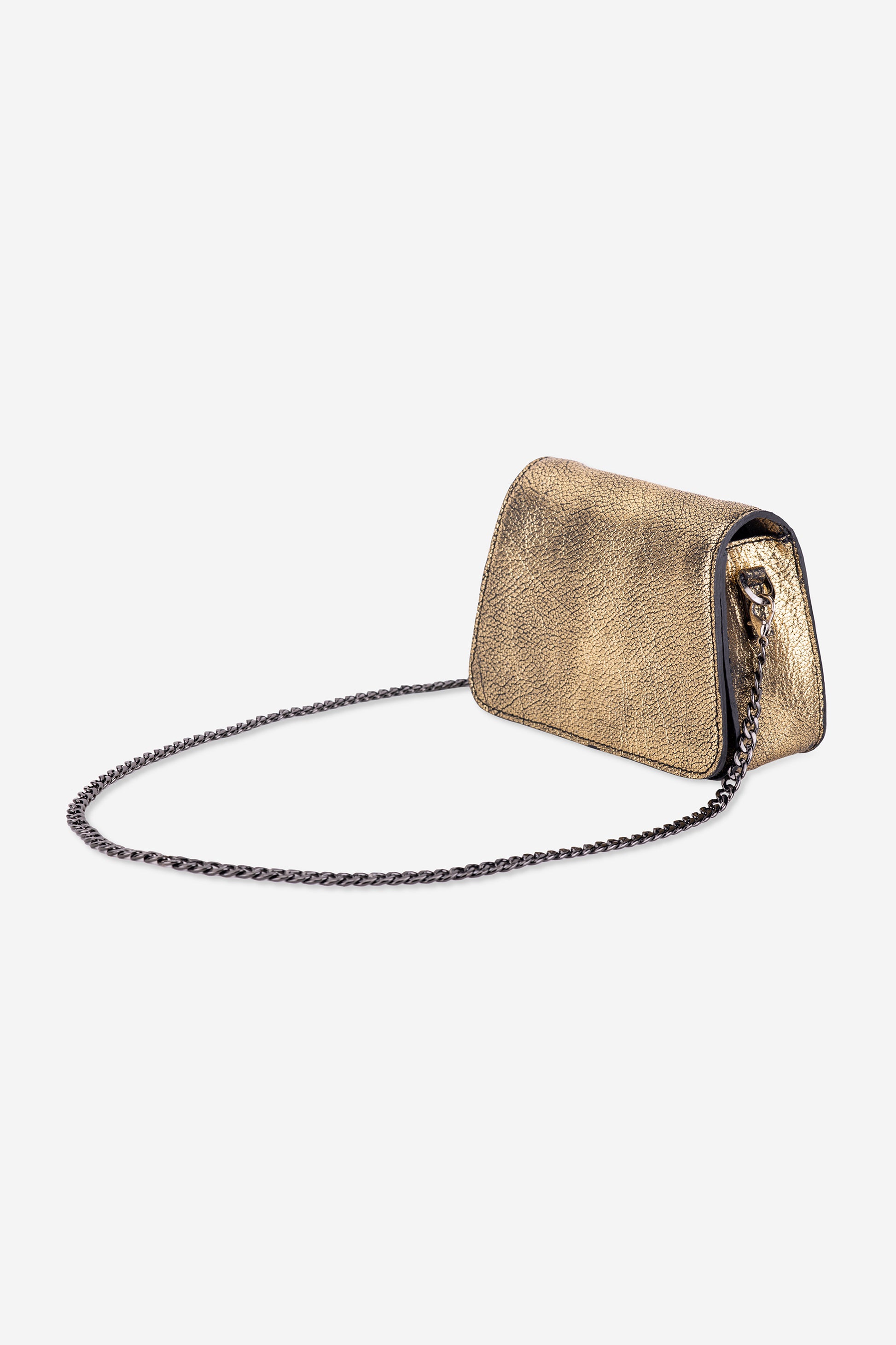 Abelardo Pixi Golden Black Mini Sling Bag Abelardo de moda
