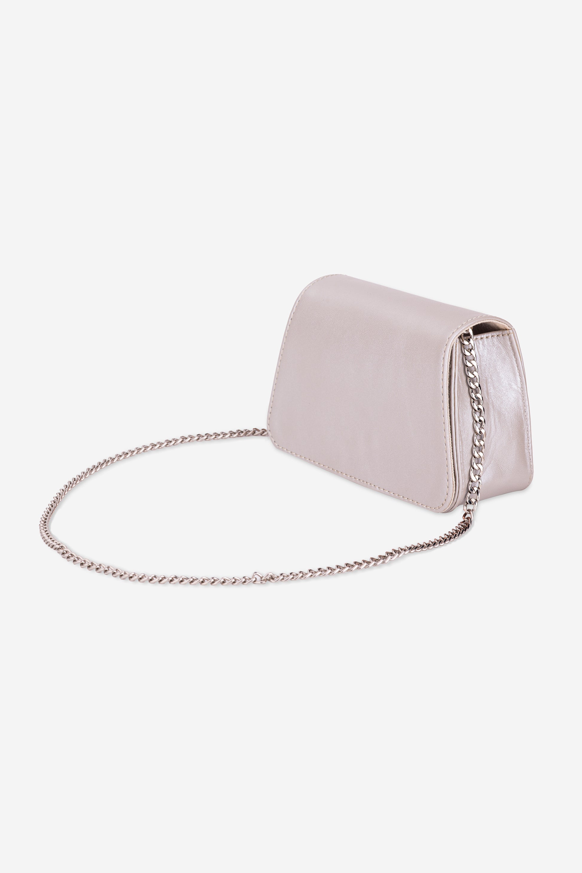 Abelardo Pixi Silver Mini Sling Bag Abelardo de moda