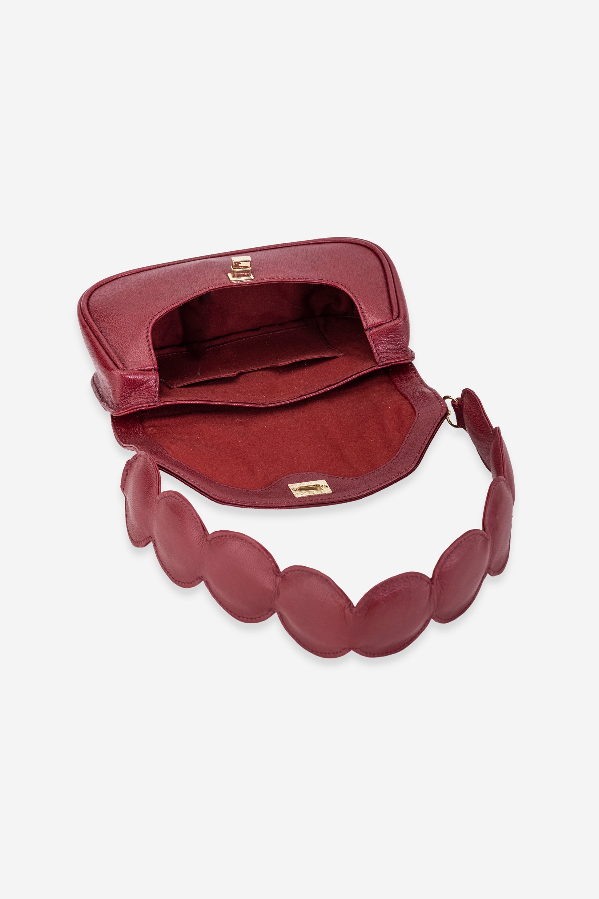 Abelardo Sybil Red Shoulder Bag Abelardo de moda