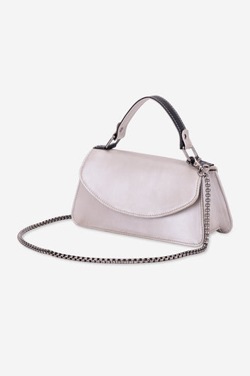 Abelardo Tiramisu Silver Handbag Abelardo de moda