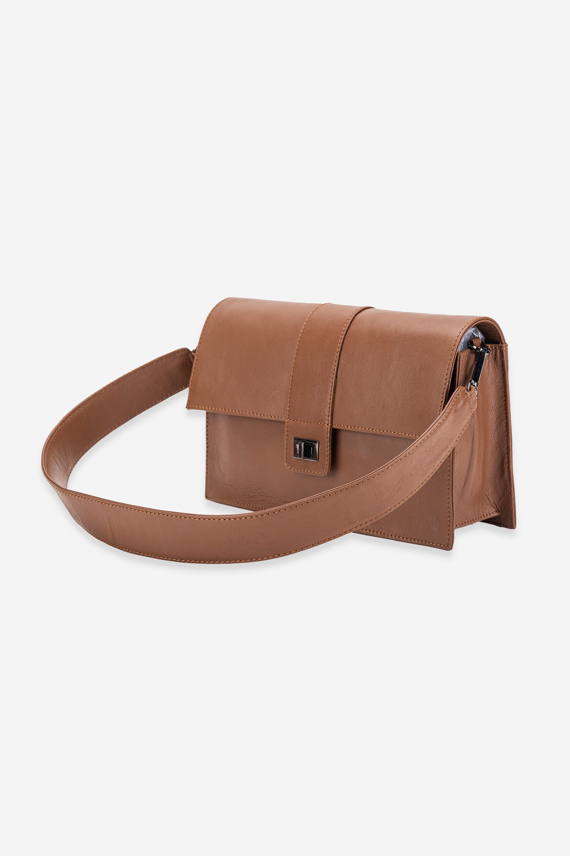 Abelardo Valencia Brown Shoulder Bag Abelardo de moda
