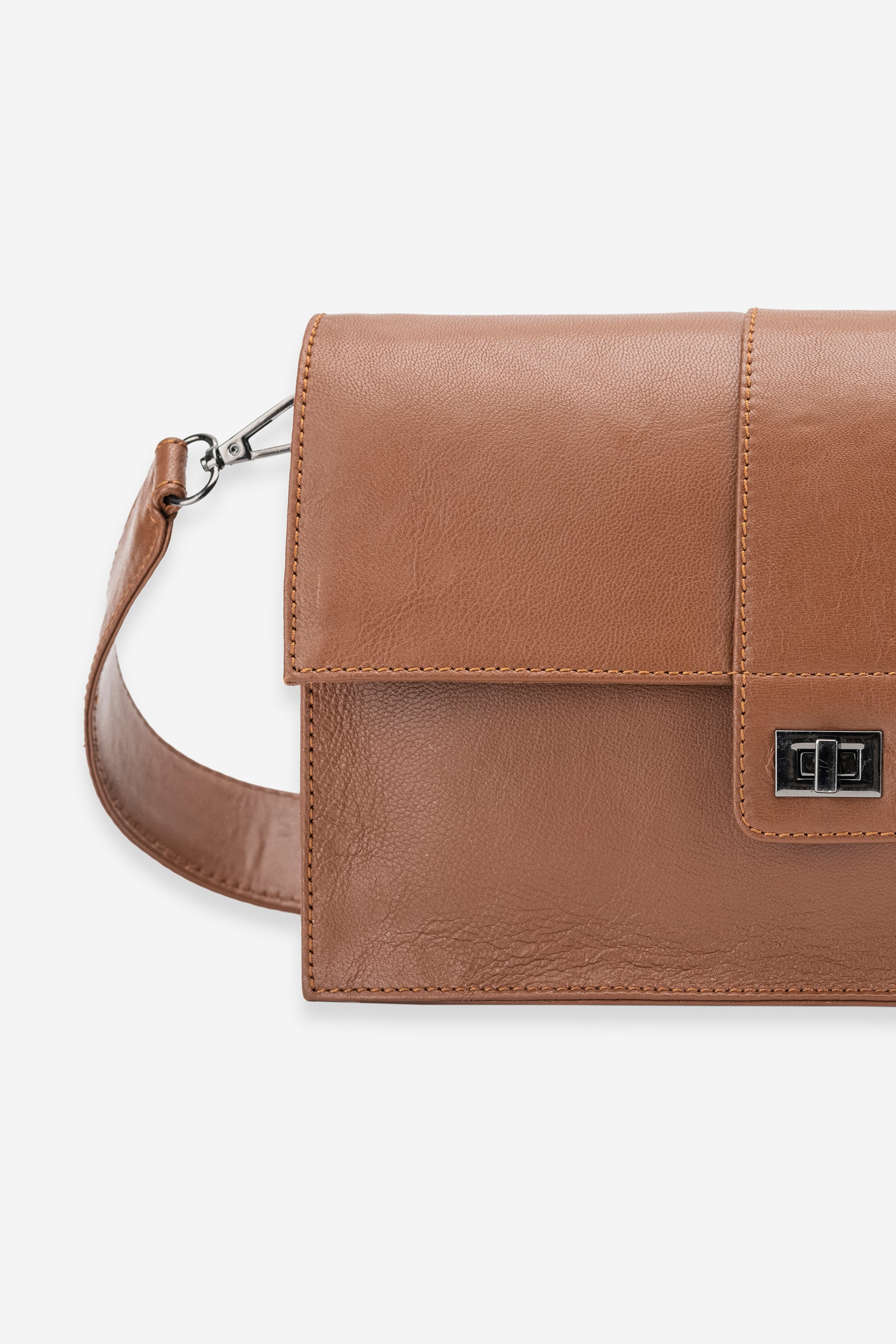 Abelardo Valencia Brown Shoulder Bag Abelardo de moda