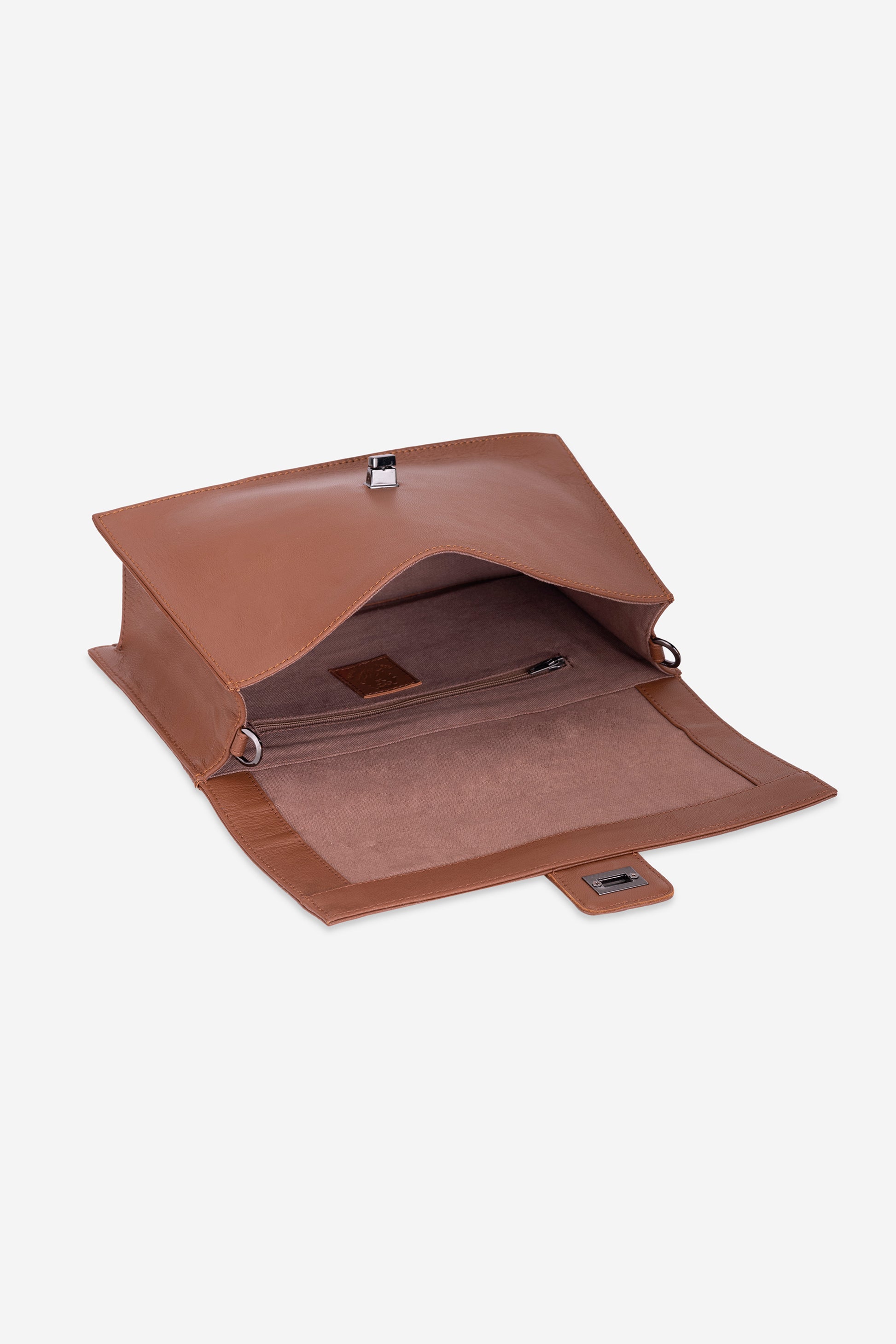 Abelardo Valencia Brown Shoulder Bag Abelardo de moda
