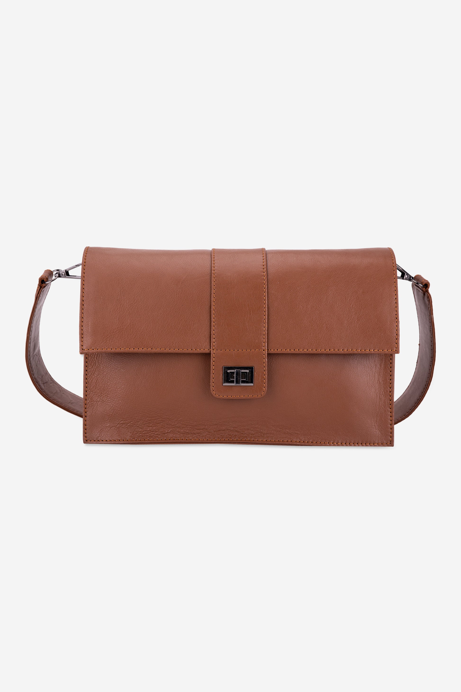 Abelardo Valencia Brown Shoulder Bag Abelardo de moda