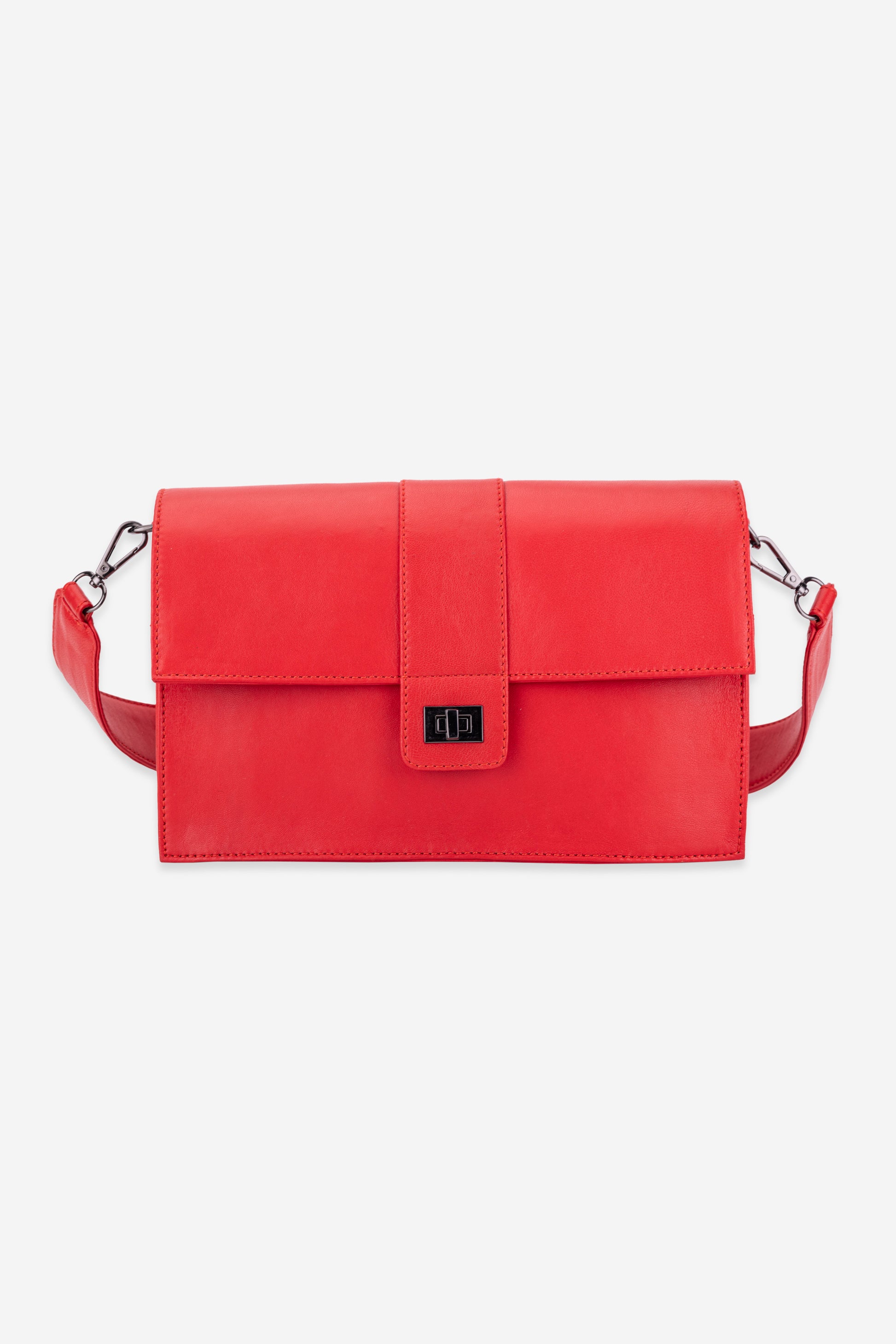 Abelardo Valencia Red Shoulder Bag ABELARDO DE MODA