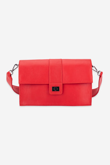 Abelardo Valencia Red Shoulder Bag ABELARDO DE MODA