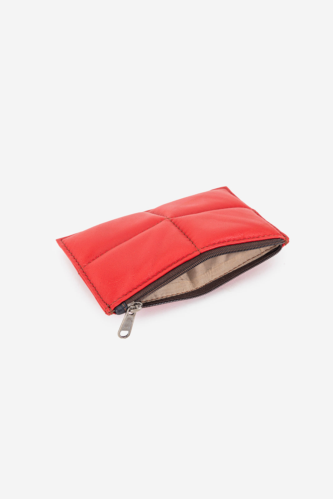 Abelardo Pochette Quilted Flat Red ABELARDO DE MODA