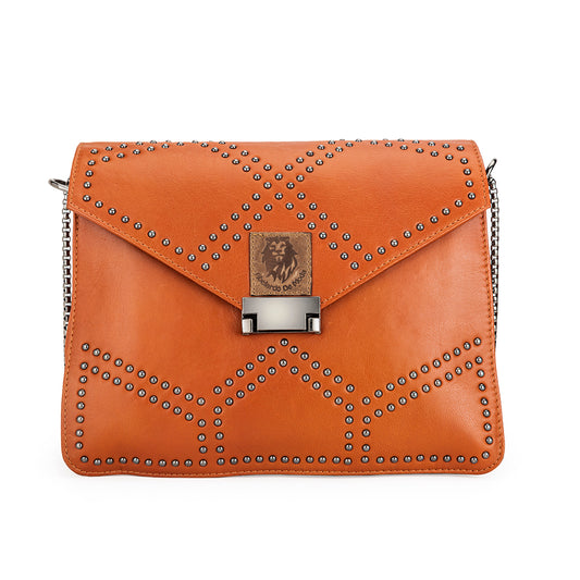 Abelardo Charlotte Brown Sling Bag