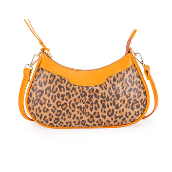 Abelardo Sassy Leopard Print Shoulder bag