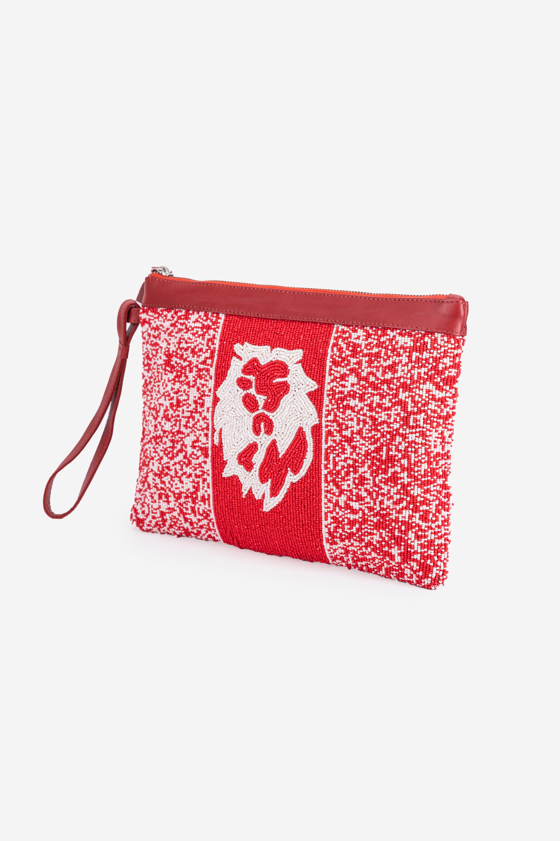 ECO-CONSCIOUS LUNA RED HANDBAG ABELARDO DE MODA