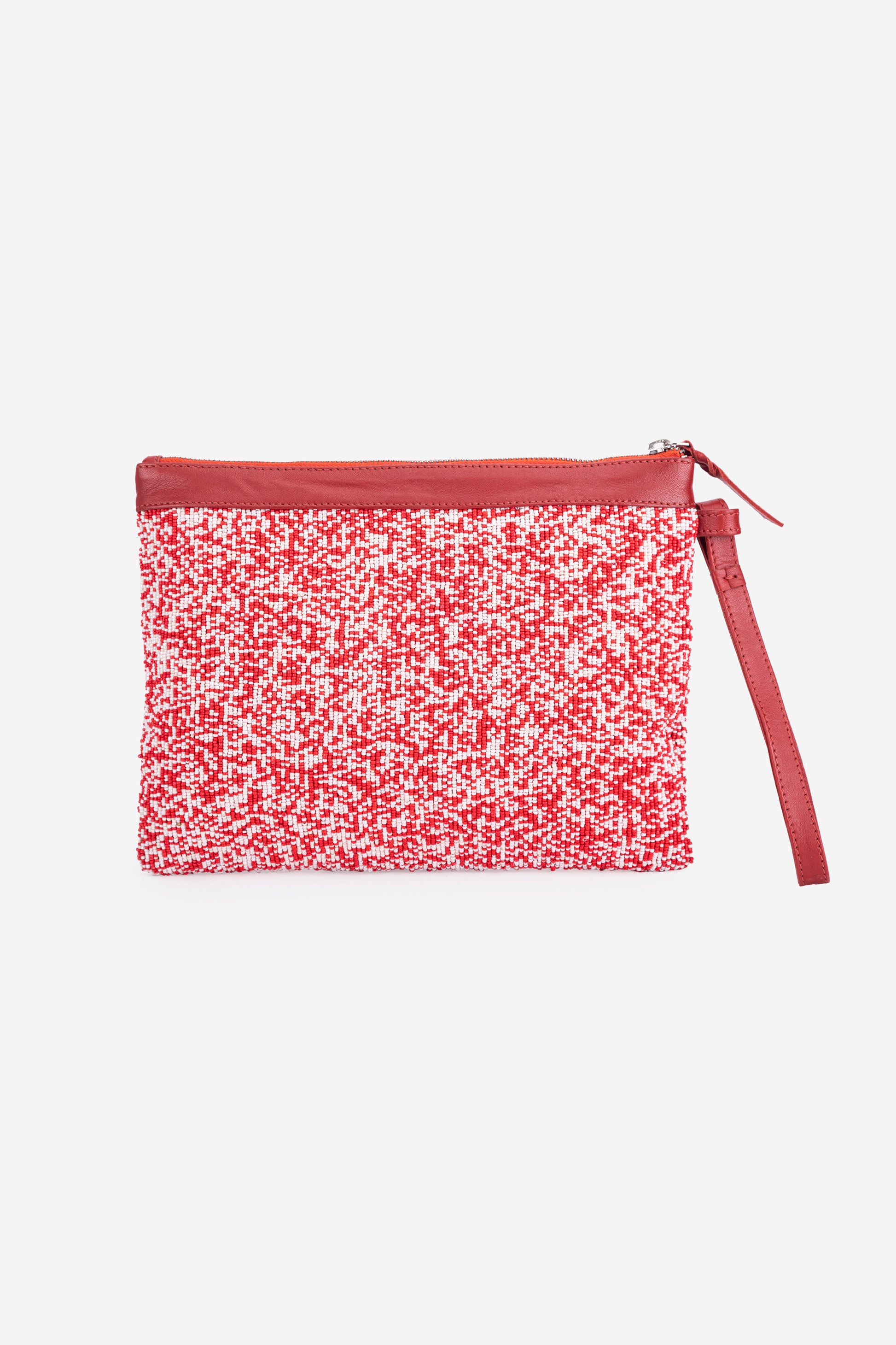 ECO-CONSCIOUS LUNA RED HANDBAG ABELARDO DE MODA