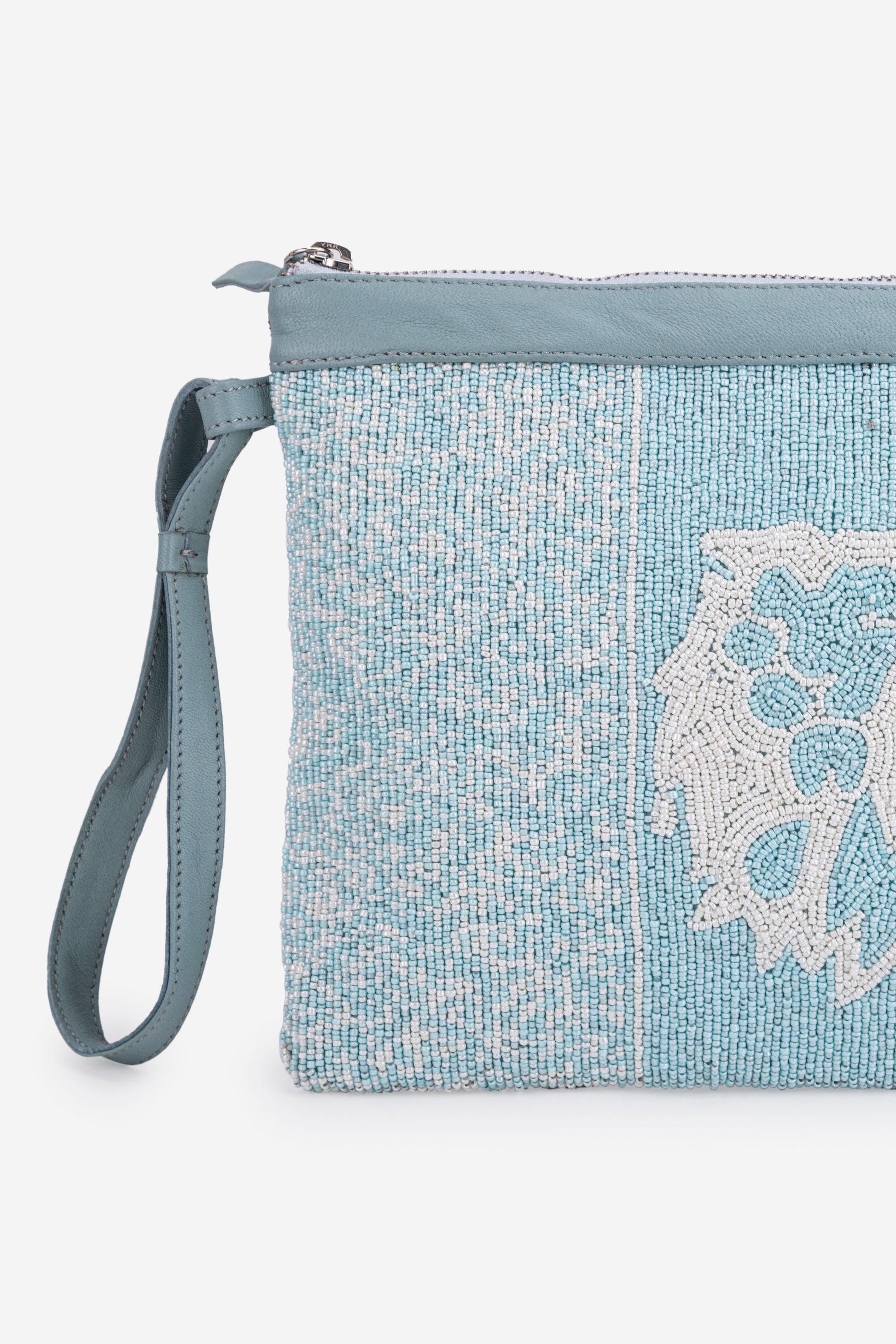 ECO-CONSCIOUS LUNA POWDER BLUE HANDBAG ABELARDO DE MODA