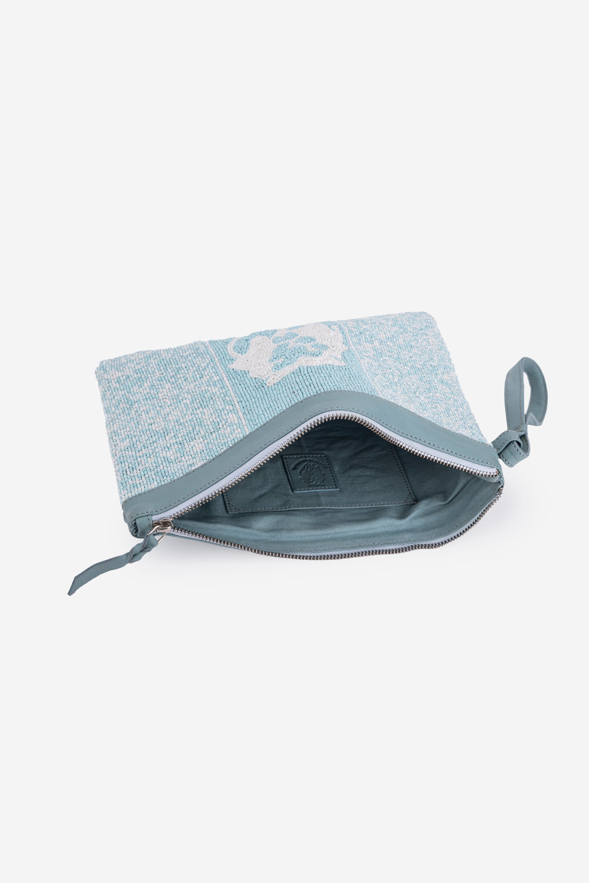 ECO-CONSCIOUS LUNA POWDER BLUE HANDBAG ABELARDO DE MODA