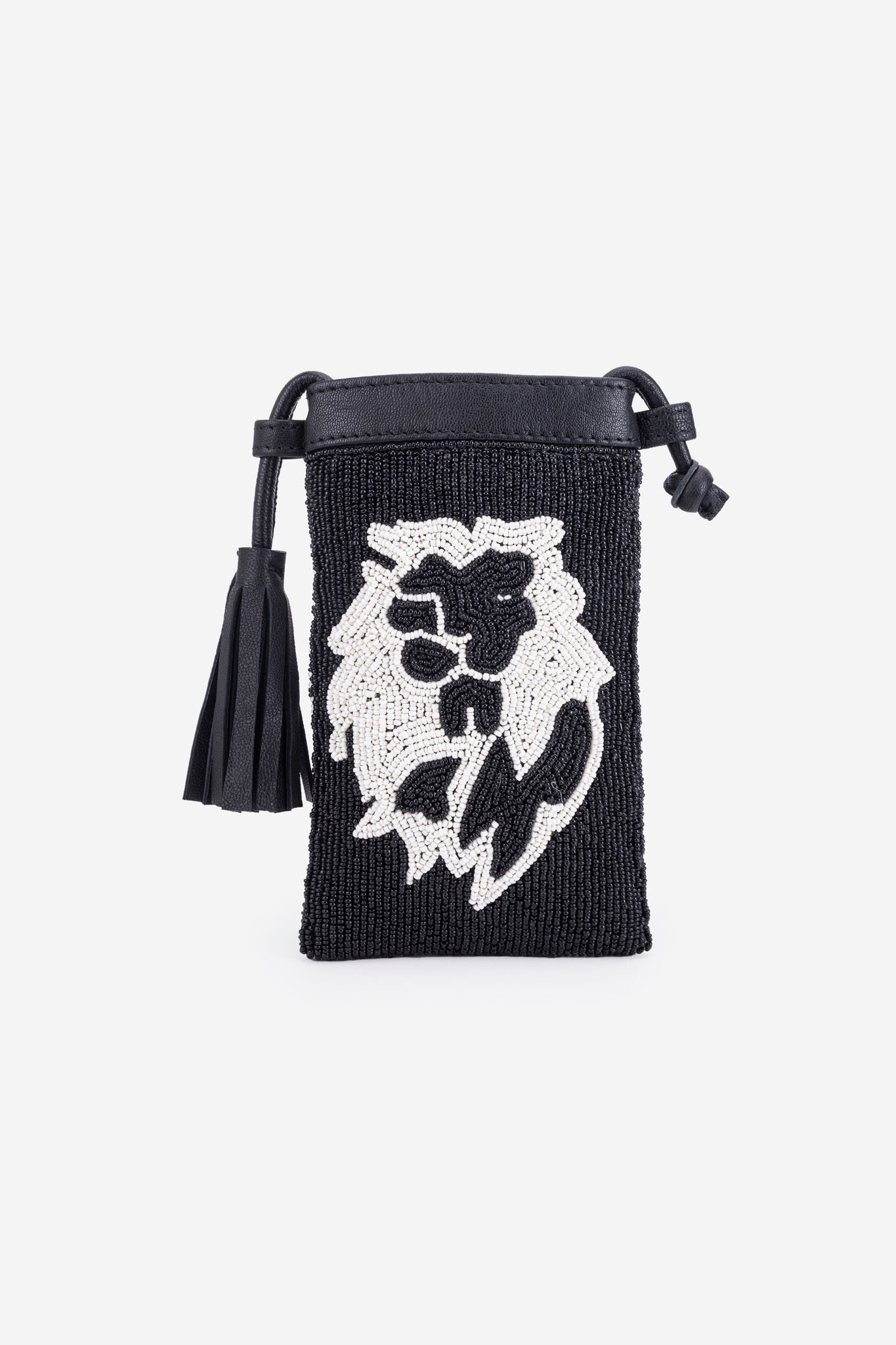 ECO-CONSCIOUS ELISA BLACK/WHITE SLIND BAG