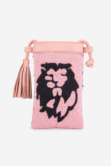 ECO-CONSCIOUS ELISA ROSE/BLACK SLING BAG