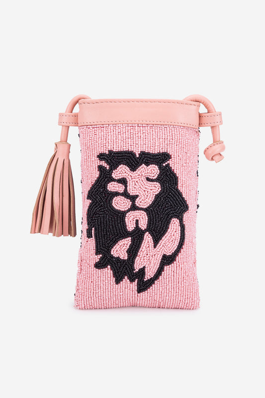 ECO-CONSCIOUS ELISA ROSE/BLACK SLING BAG