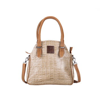 Abelardo Alma Beige Shoulder Bag