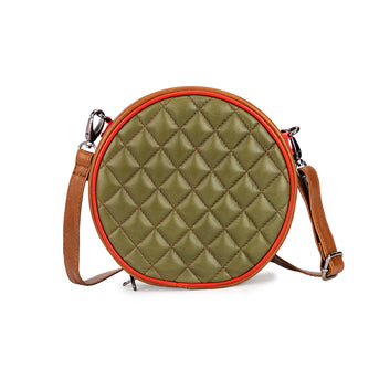 Abelardo Emily Mustard/Olive Sling Bag