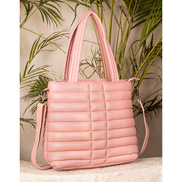 Abelardo Scarlet Light Pink Tote Bag