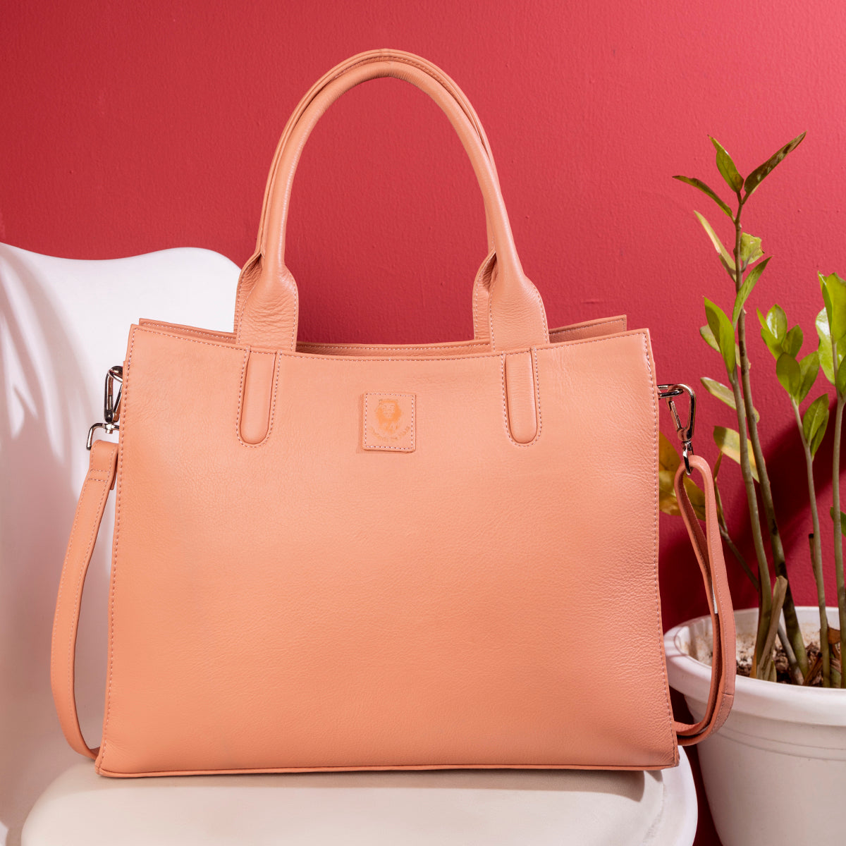 Abelardo Timeless Peach Tote Bag ABELARDO DE MODA