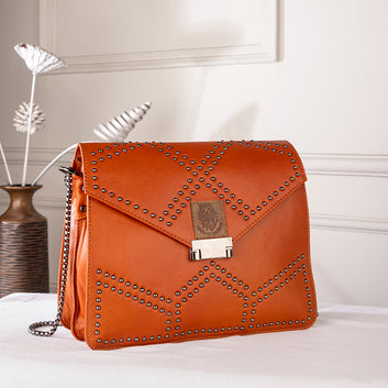 Abelardo Charlotte Brown Sling Bag