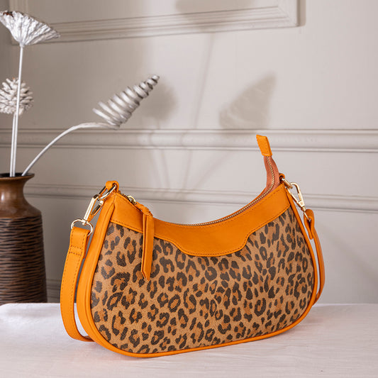 Abelardo Sassy Leopard Print Shoulder bag