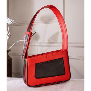 Abelardo Garden Party Red/Black Shoulder Bag