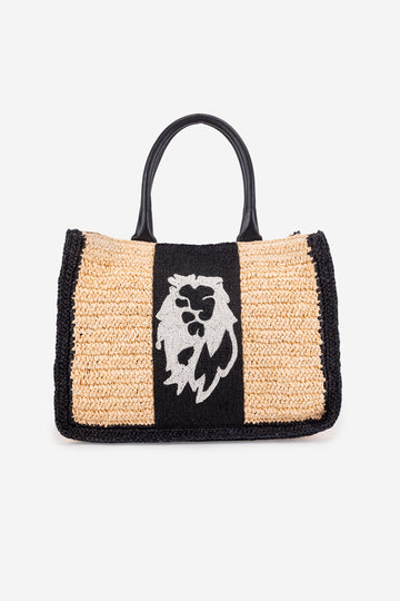 ECO-CONSCIOUS CARA BLACK TOTE BAG