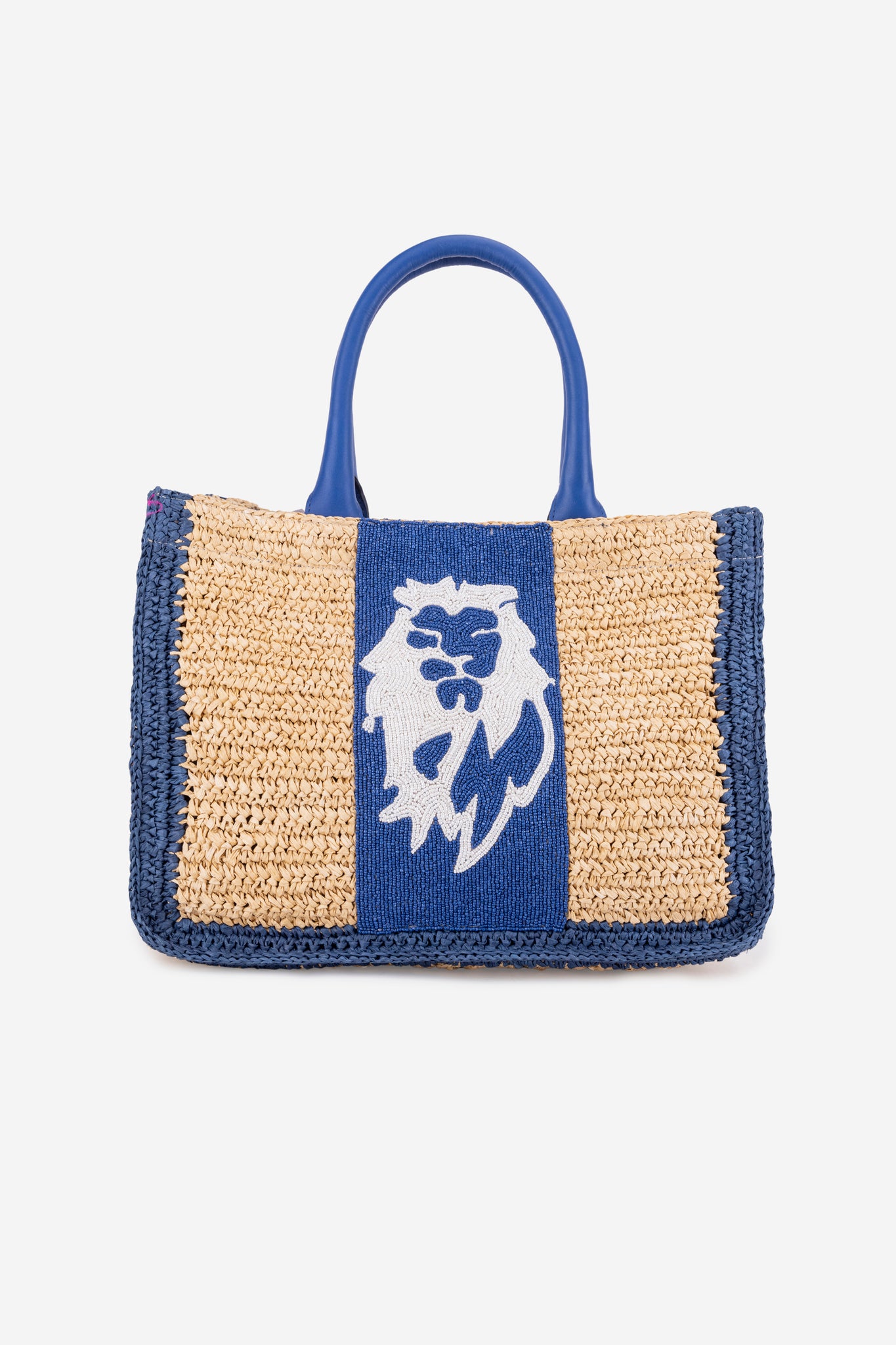 ECO-CONSCIOUS CARA BLUE TOTE BAG