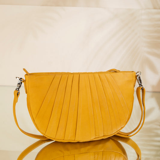 Abelardo Eyelyne Yellow Sling Bag