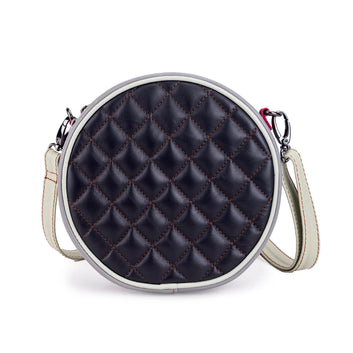 Abelardo Emily Blue/Black Sling Bag