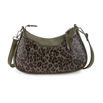 Abelardo Sassy Olive Shoulder Bag