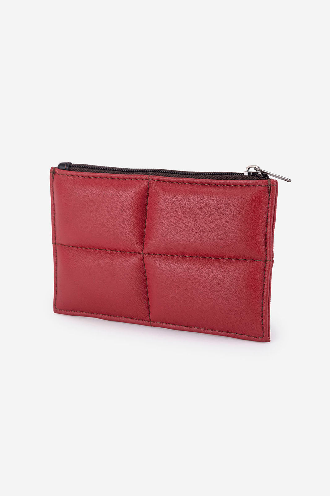 Abelardo Pochette Quilted Flat Red ABELARDO DE MODA