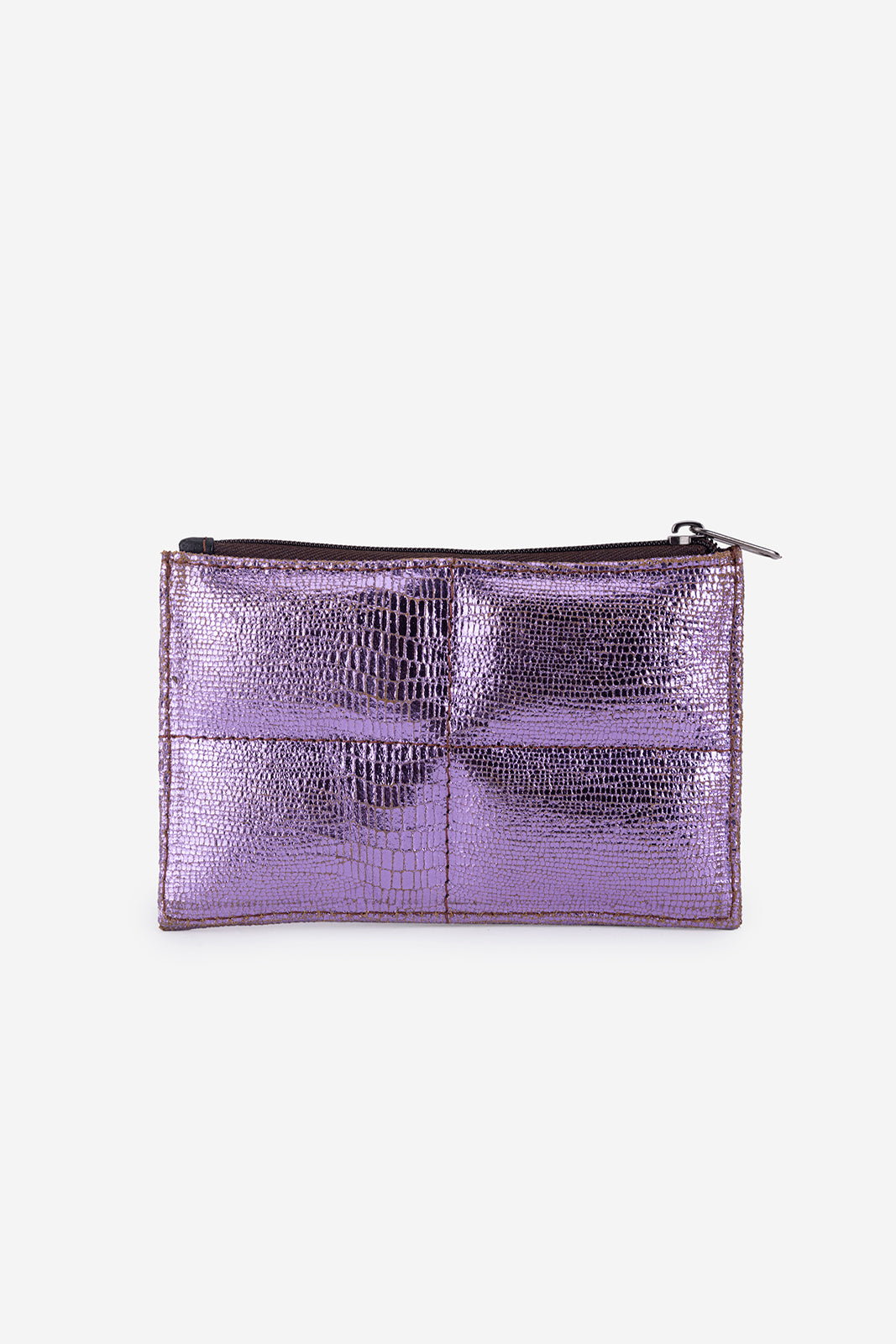 Abelardo Pochette Quilted flat Lavender ABELARDO DE MODA