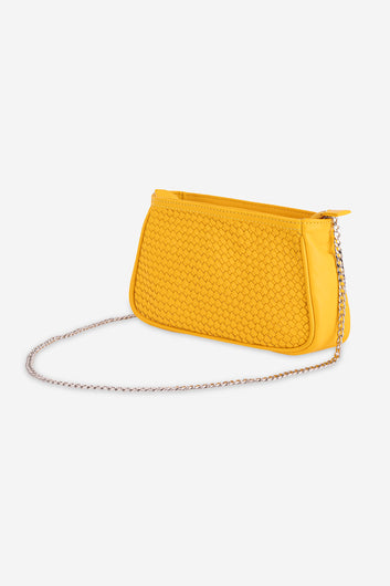 Abelardo Cinzia Yellow Shoulder Bag