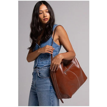 Ramona Leather Tote Bag