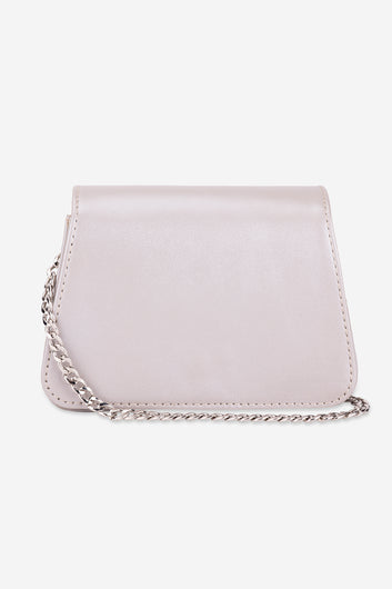 Abelardo Pixi Silver Mini Sling Bag